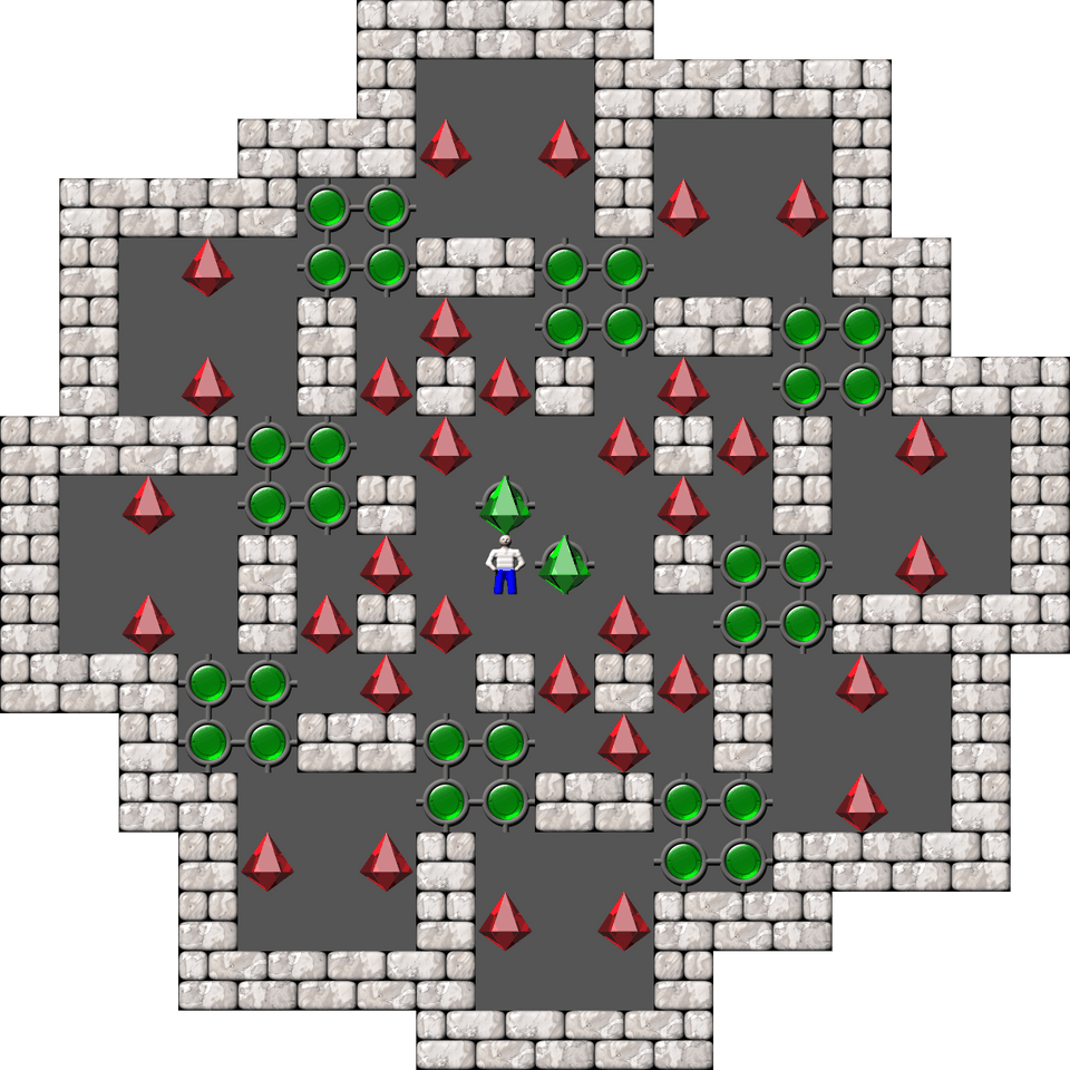 Sokoban David W. Skinner Arranged level 299